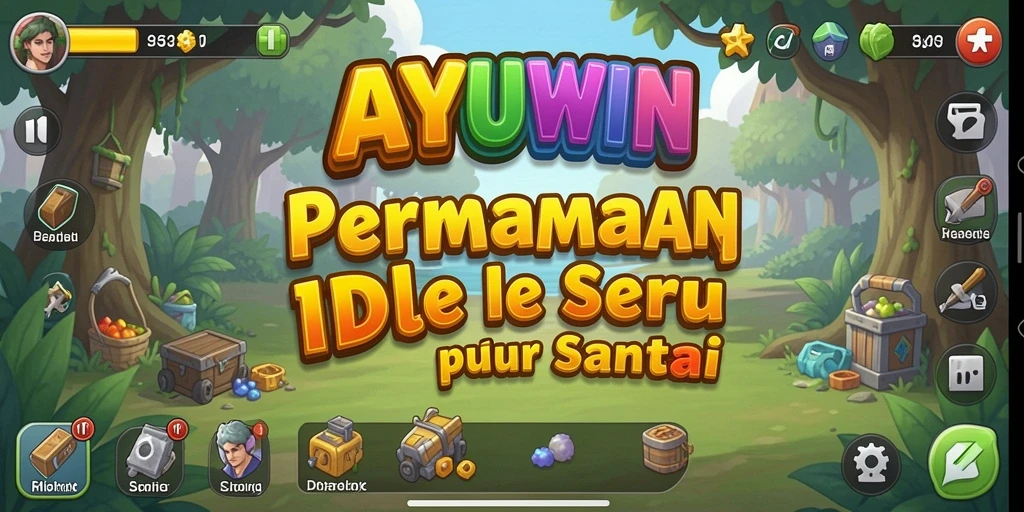 Tampilan gameplay AYUWIN yang menarik dan intuitif.