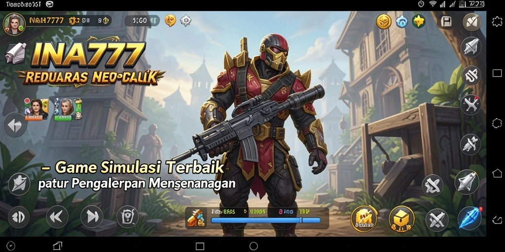 Tampilan gameplay <strong>INA777</strong> menunjukkan interaksi karakter yang realistis.